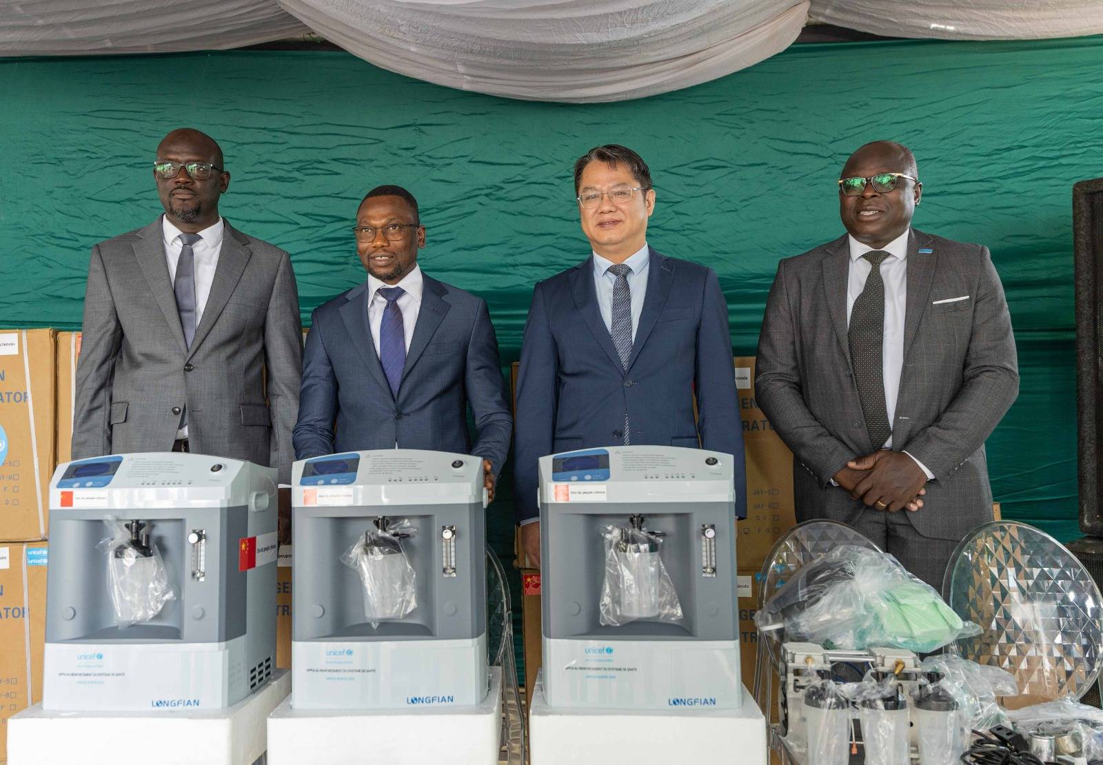 Benin strengthens medical emergency response with 600 new oxygen concentrators
