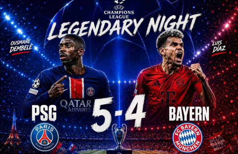 Psg 5-4 bayern munich: an unforgettable champions league thriller