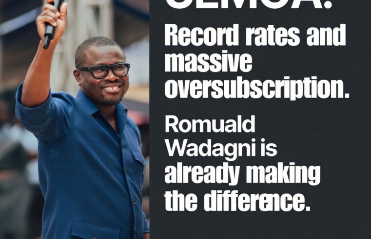 Financial markets respond to the election of romuald wadagni in benin