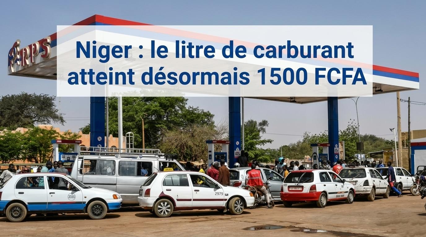 Pénurie d’essence à Agadez : le litre flambe à 1 500 FCFA au Niger, pays producteur de pétrole