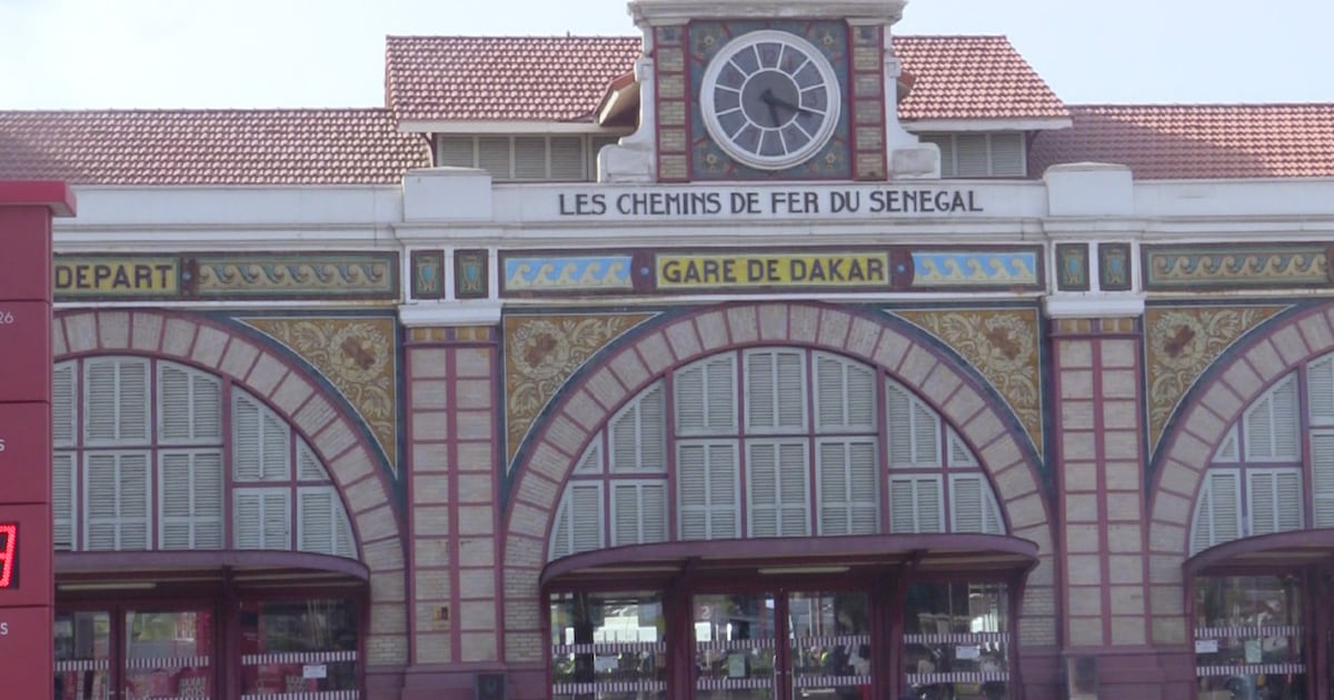 Historic Senegal train stations Dakar Rufisque blend past modern travel