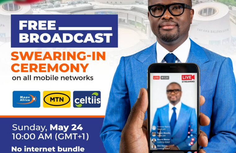 Bénin pioneers free live stream of presidential inauguration across mobile networks