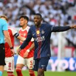 Psg arsenal match ends 1-1 with dembele penalty equaliser