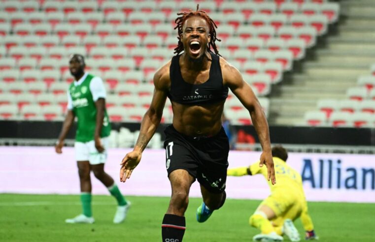 Wahi and Boudache’s dramatic farewell propels Nice to ligue 1 safety