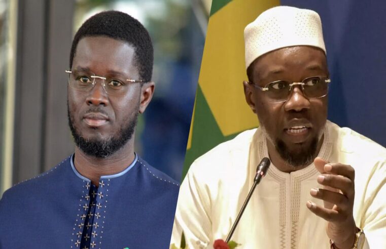 Senegal’s political shift: president faye dismisses prime minister sonko