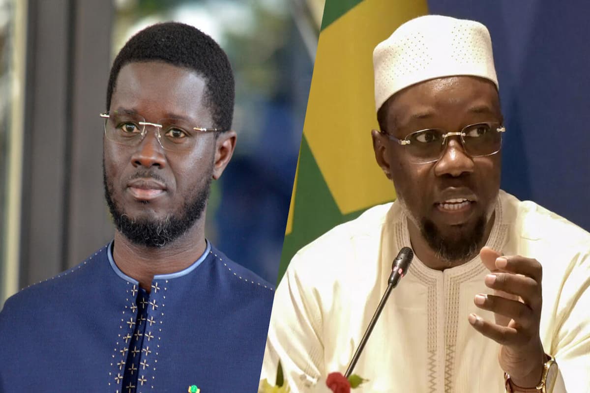 Senegal’s political shift: president faye dismisses prime minister sonko
