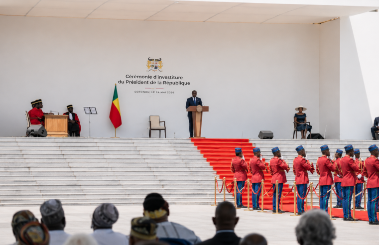 Benin romuald wadagni sworn in after historic 94% election win