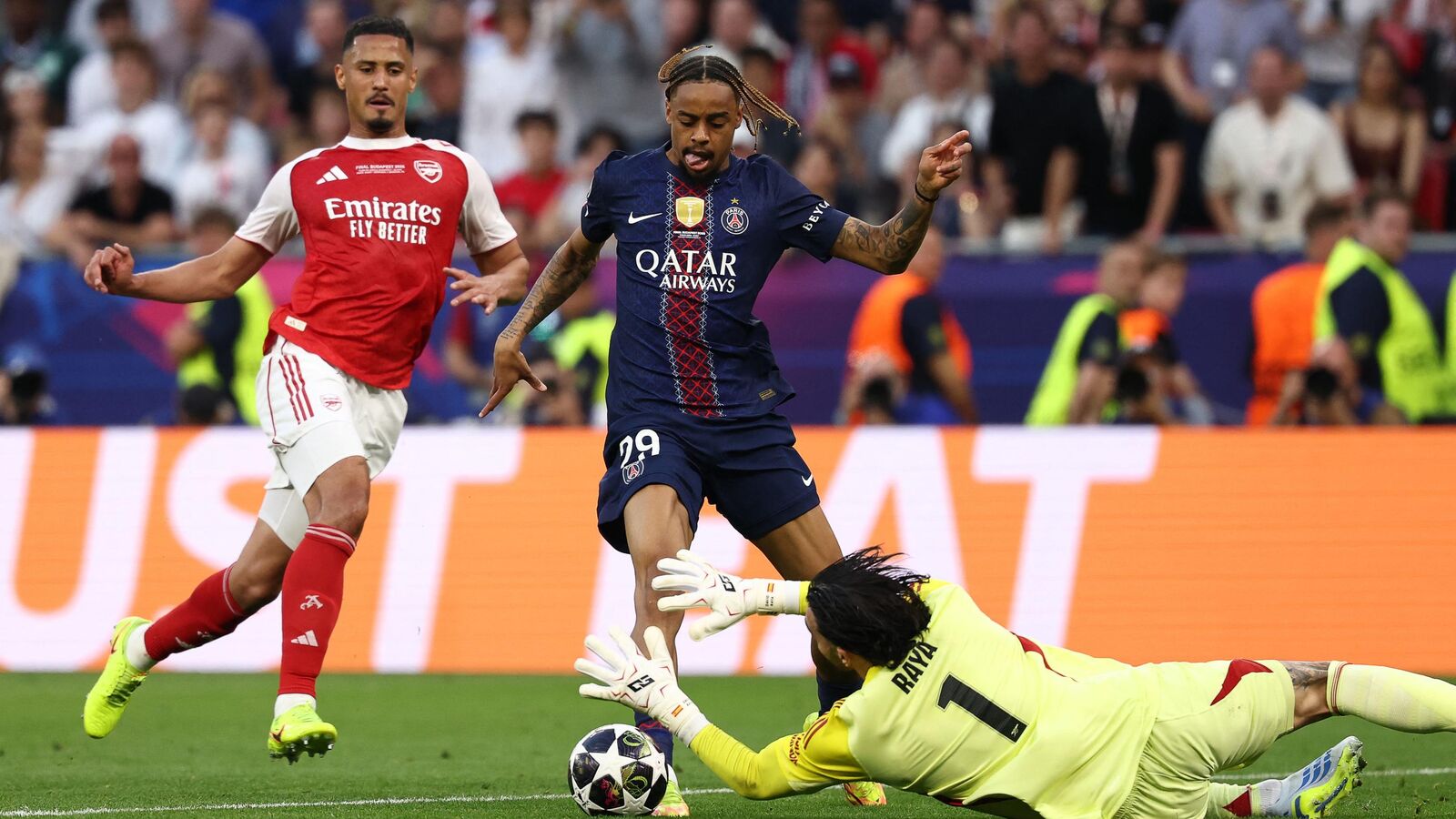 Barcola’s witty take on missed opportunities after PSG’s champions league triumph