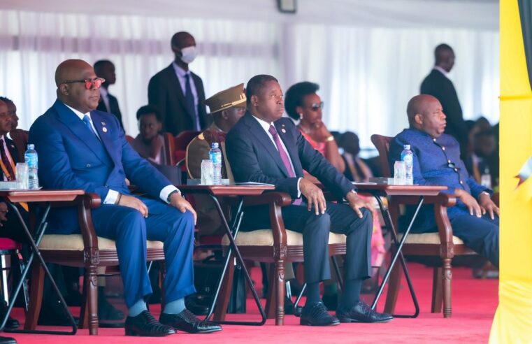 Togo’s faure gnassingbé attends museveni’s inauguration in kampala