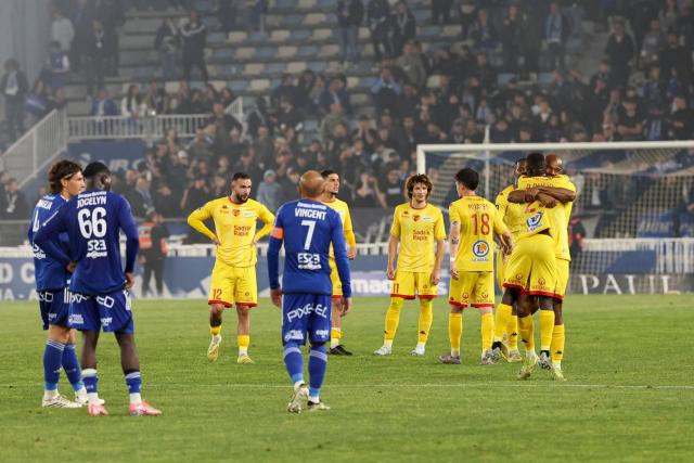 Le mans promoted to ligue 1 as bastia relegated to ligue 3