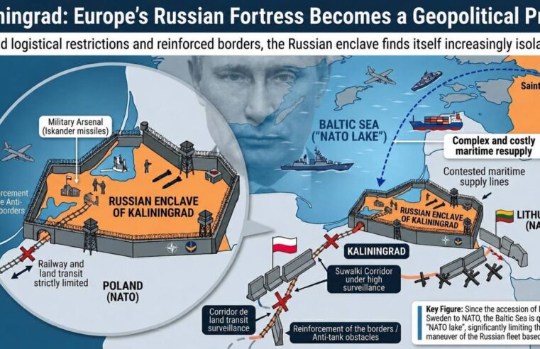 Kaliningrad: a russian outpost trapped in europe’s tightening grip