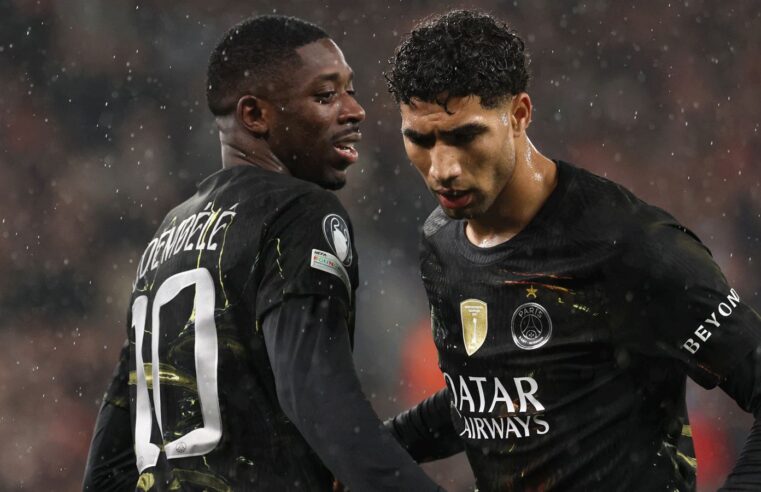 Psg’s champions league final hopes hang on Dembélé and Hakimi fitness