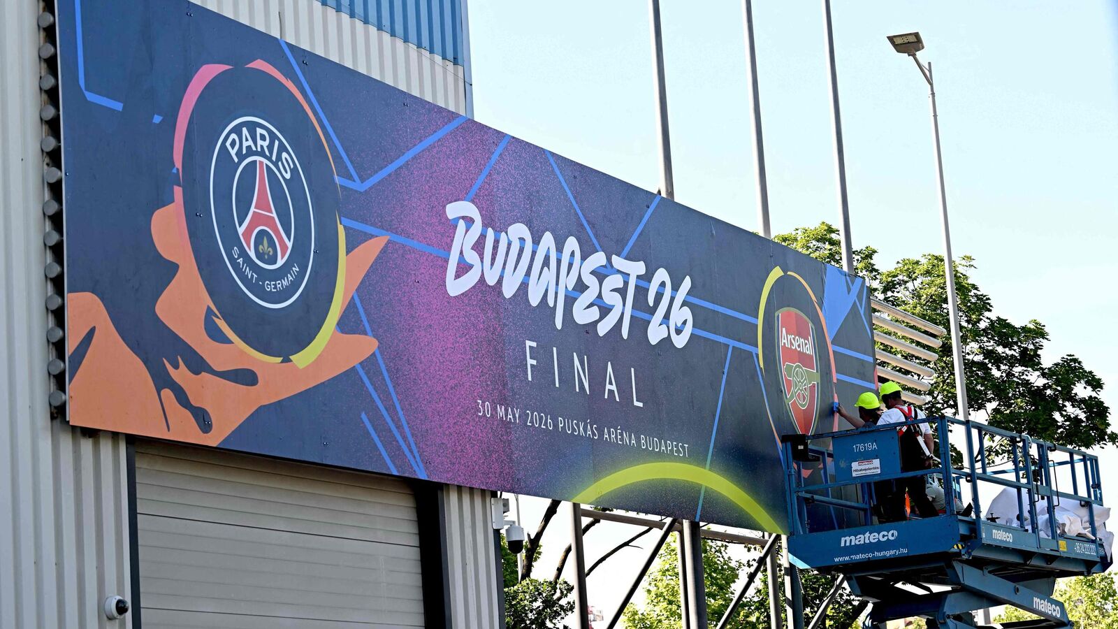 Psg arsenal final weather in budapest: what to expect