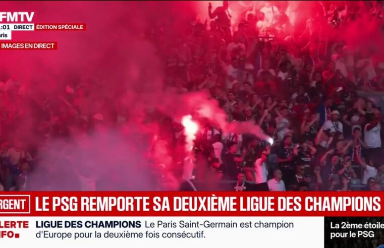 Paris erupts in celebration as PSG secures historic Champions League victory