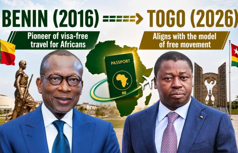 Togo follows Benin’s lead with visa-free entry for all africans