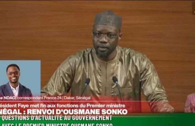Senegal president Bassirou Diomaye Faye dismisses prime minister Ousmane Sonko