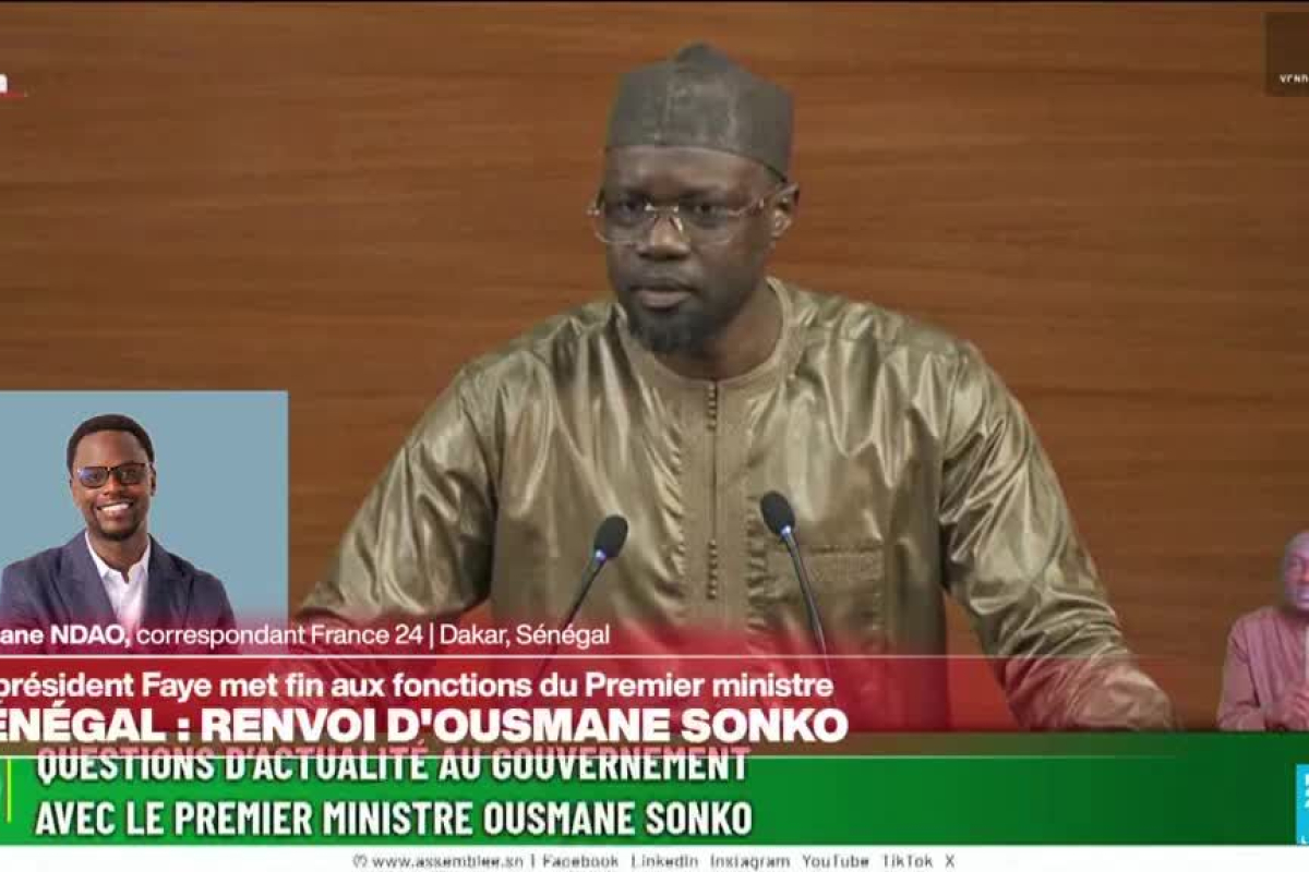 Senegal president sacks prime minister amid political shake-up