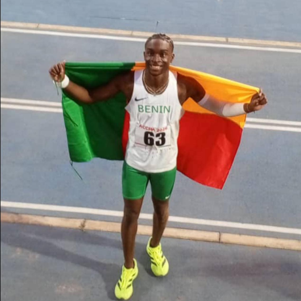 Bénin’s yohan awhansou secures triple jump bronze at Accra 2026 african championships