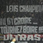 French league 1 supporters protest against PSG president nasser al-khelaifi