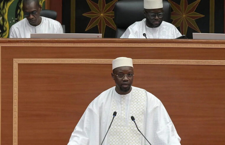 Ousmane sonko elected president of Niger’s national assembly amid political tensions