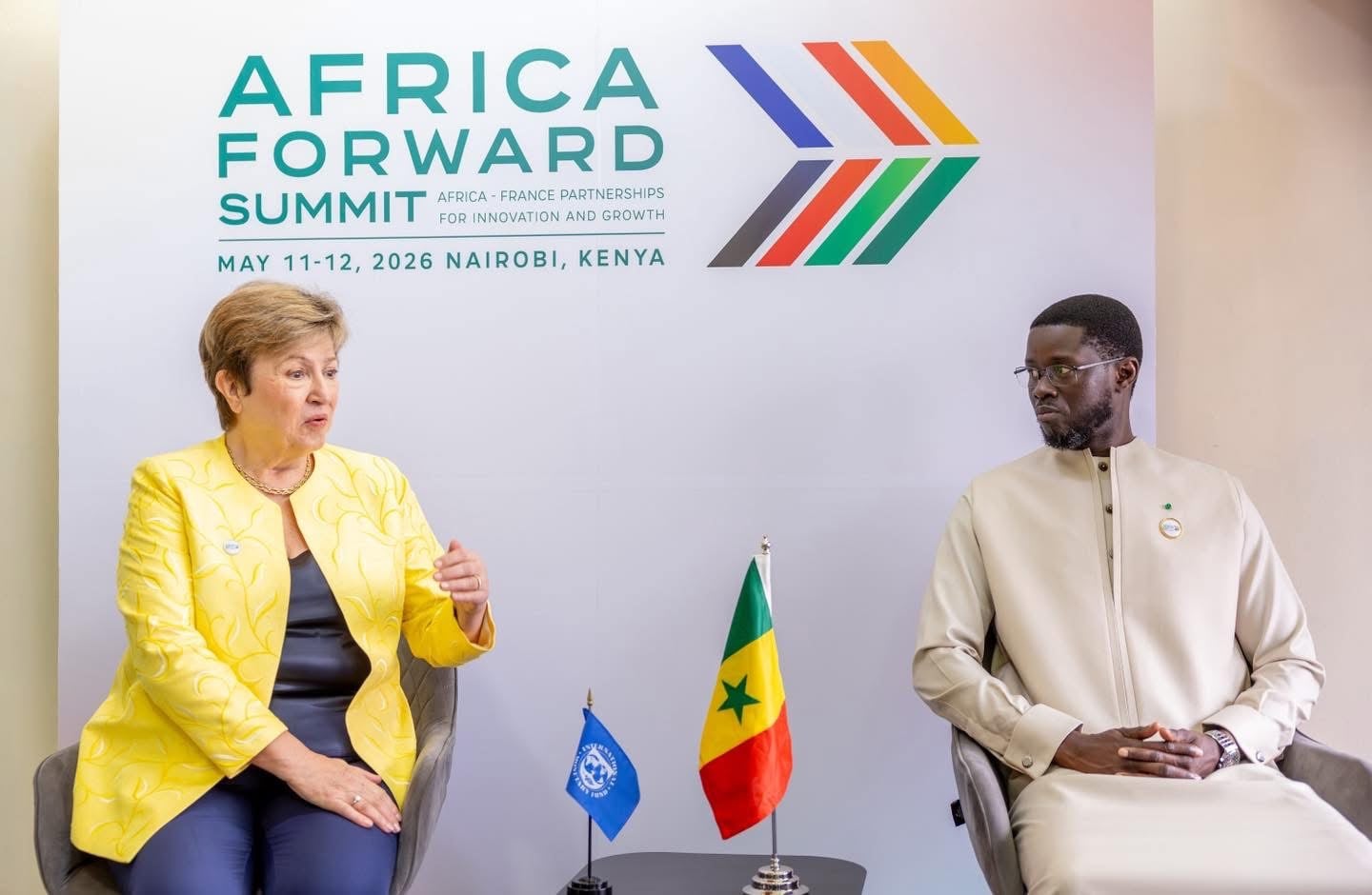 IMF chief and Senegal’s president discuss debt and economic reforms