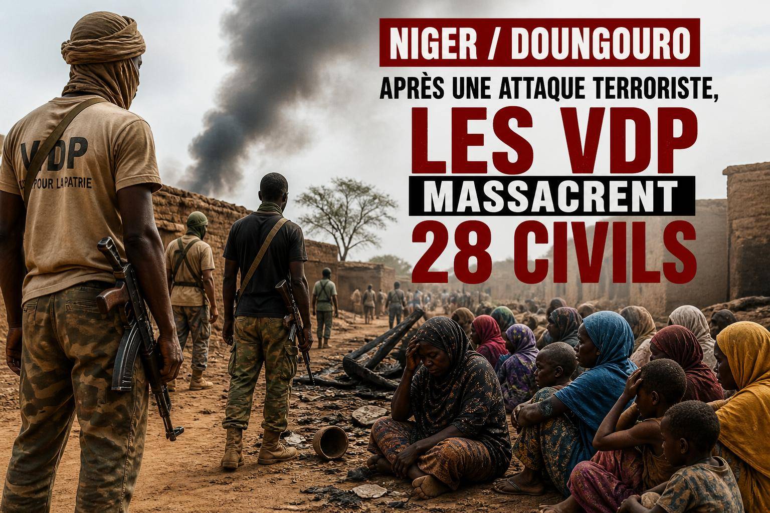 A tragic monday in doungouro: civilian massacre by Niger’s vdp