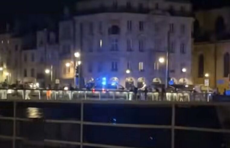 Post-match unrest in besançon leads to police confrontation