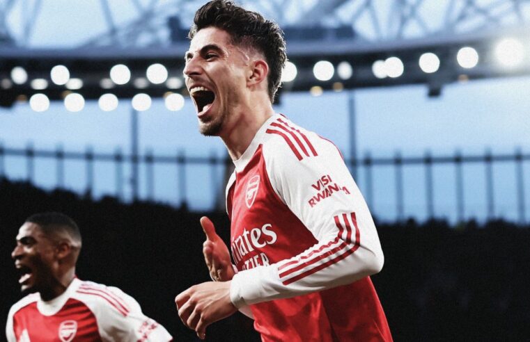 Arsenal stand on brink of premier league glory after havertz seals burnley win