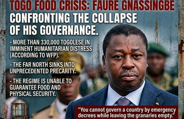 Togo’s governance under scrutiny amid escalating food crisis in the north