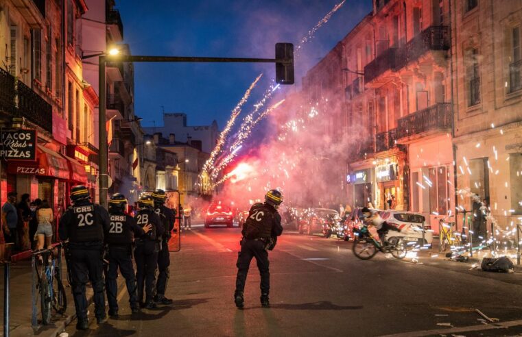 Unrest flares in Bordeaux and Paris after PSG’s champions league final