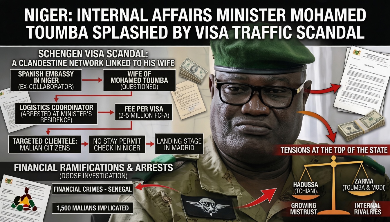 Senior Nigerien official embroiled in visa trafficking probe