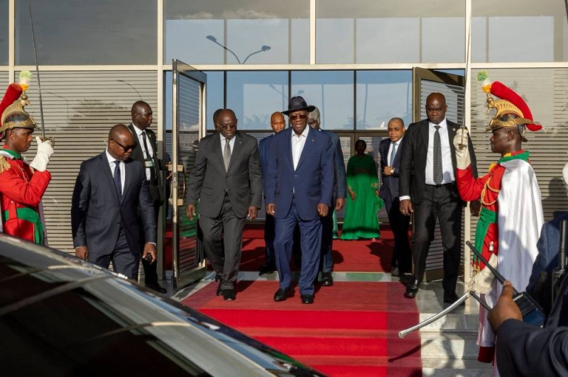 Ivory coast president ouattara returns from Kenya summit