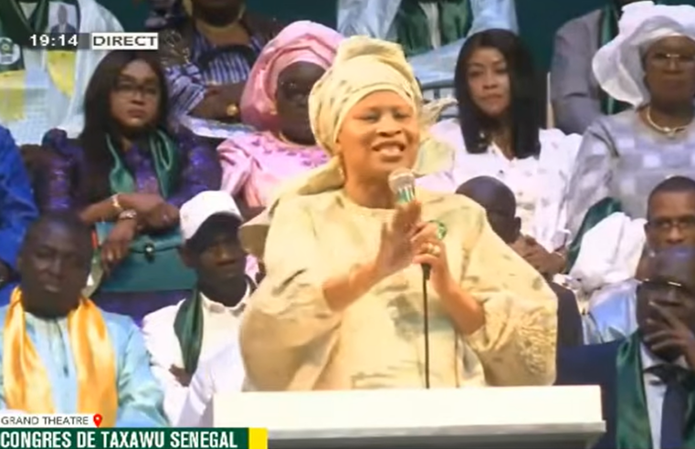 Aïssata Tall Sall urges Senegalese opposition to unite at taxawu Sénégal congress