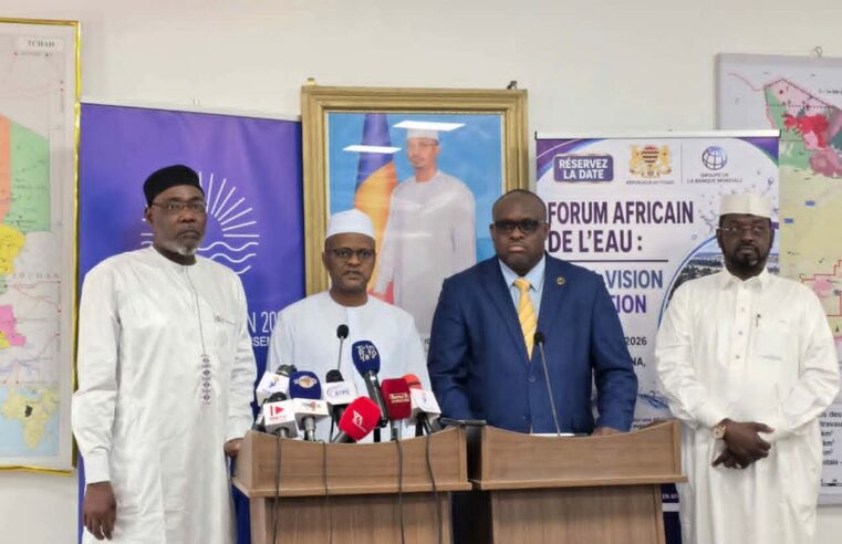 Tchad to host african water forum in 2026
