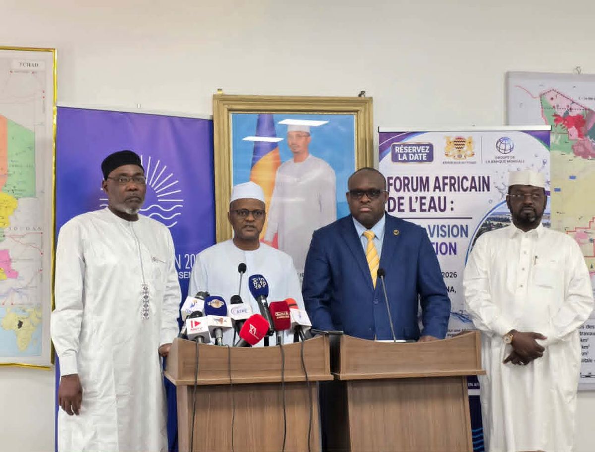 Tchad to host african water forum in 2026