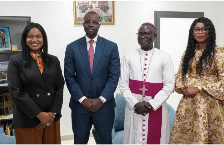 Oumane sonko meets Dakar archbishop ahead of popenguine 2026 pilgrimage