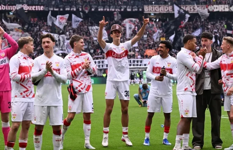 Stuttgart secures champions league spot with draw against frankfurt
