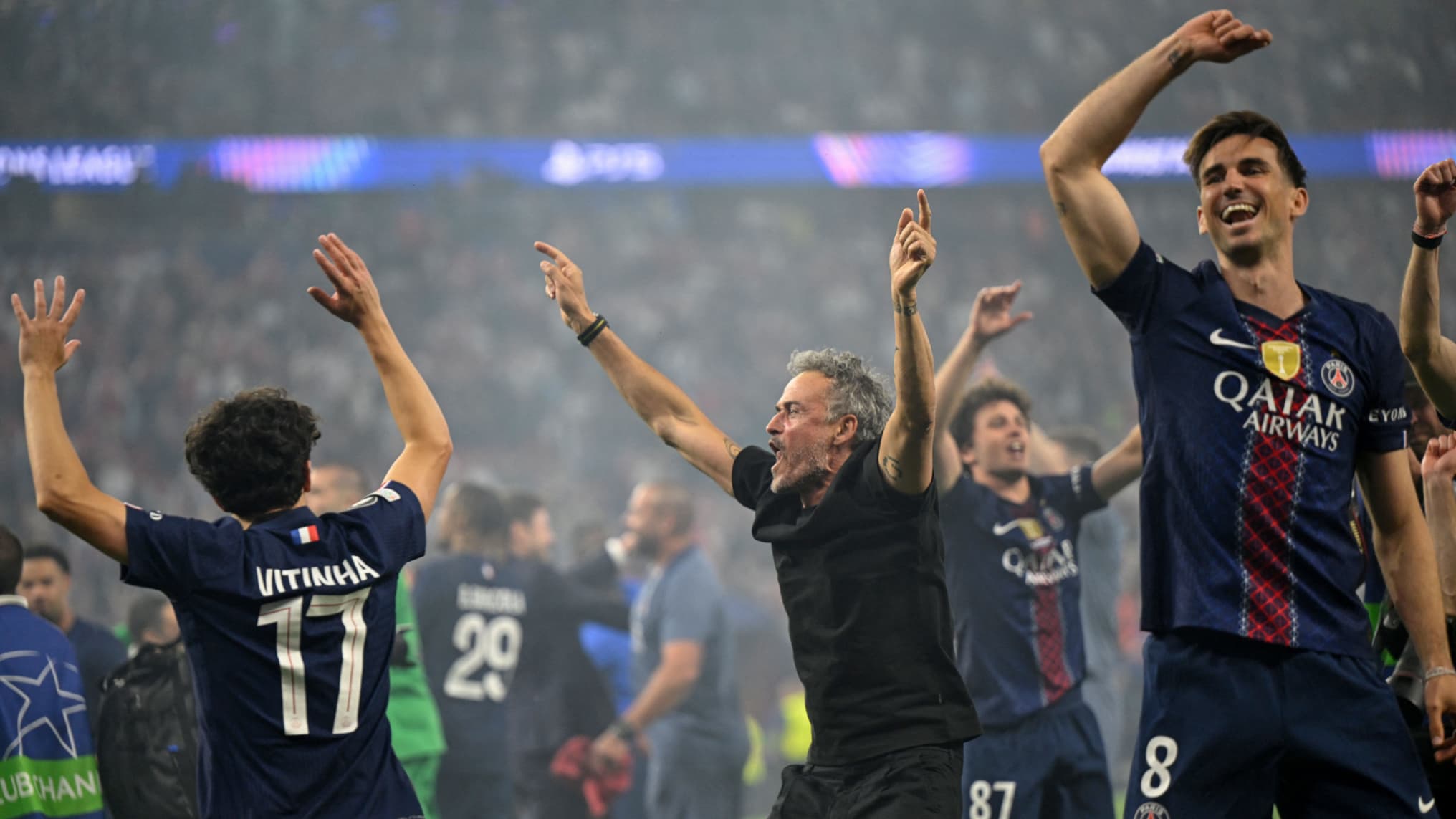 PSG secures historic champions league double in budapest