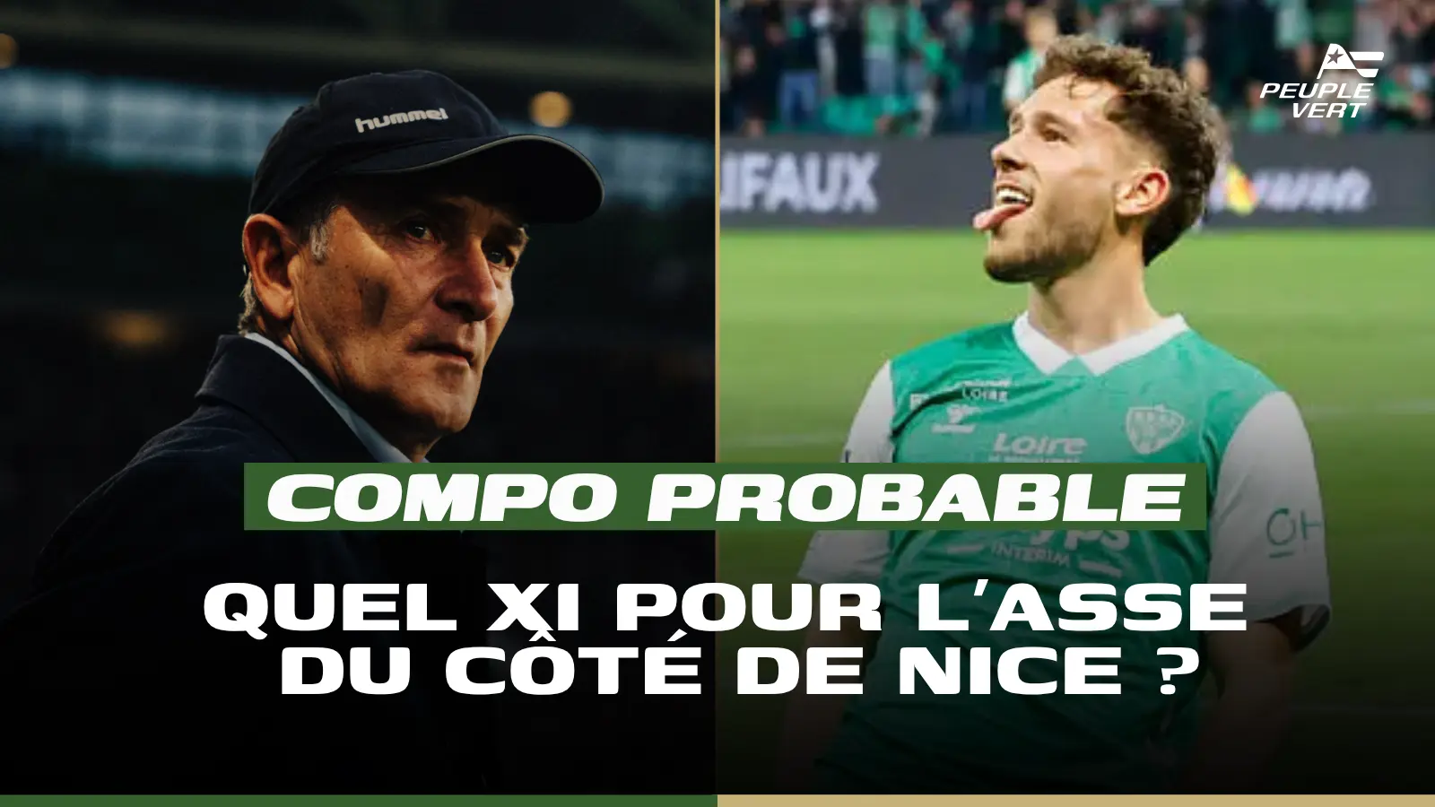 ASSE’s lineup for decisive Ligue 1 playoff clash in Nice revealed
