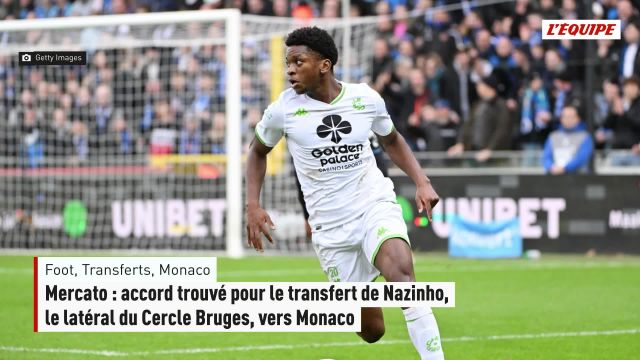 Monaco secures nazinho’s transfer from cercle bruges in Ligue 1 deal