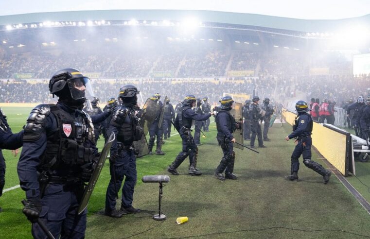 Nantes toulouse match chaos what happens next after pitch invasion