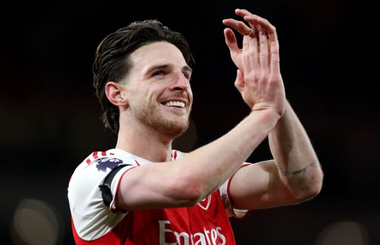 Declan Rice’s emotional turmoil as Arsenal secures historic premier league title