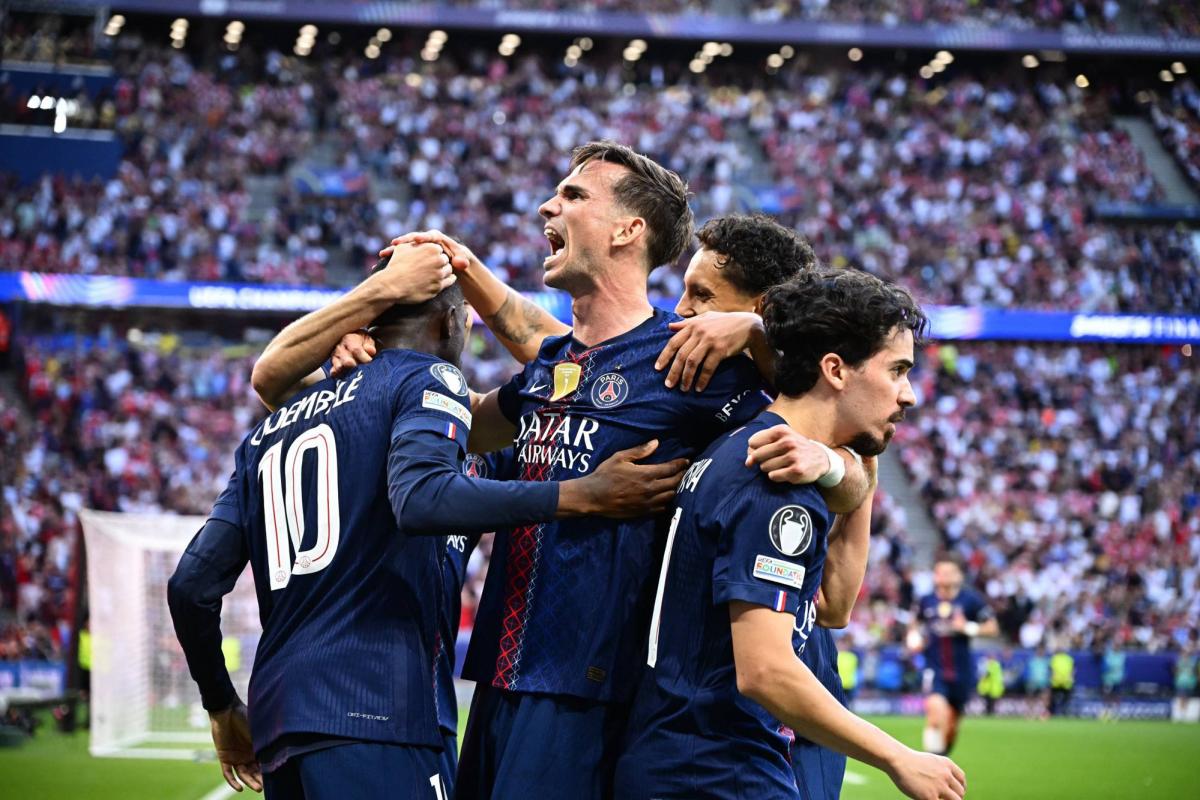Paris sg claims historic back-to-back champions league title