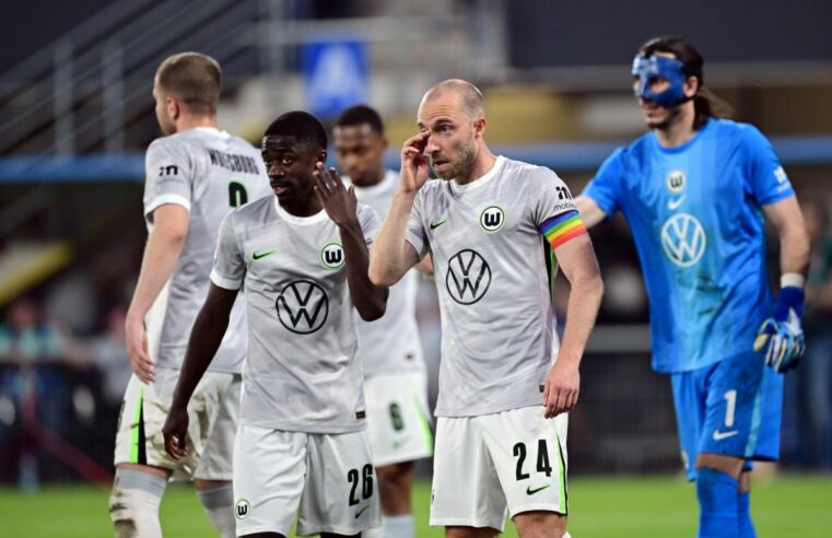 Wolfsburg stunned by paderborn in relegation playoff