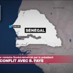 Sénégal political shake-up: president faye dismisses prime minister sonko
