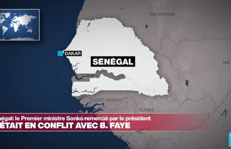 Senegal’s president dismisses Prime Minister Ousmane Sonko amid political shake-up