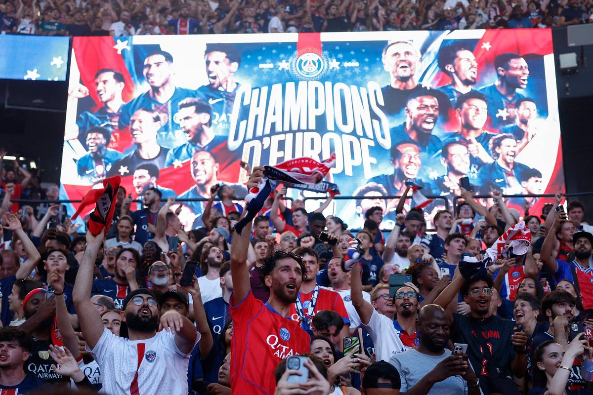Champions league final draws 9.1 million viewers, psg secures win