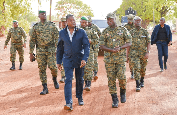 Faure Gnassingbé inspects Koundjoaré operation zone to bolster Togo security