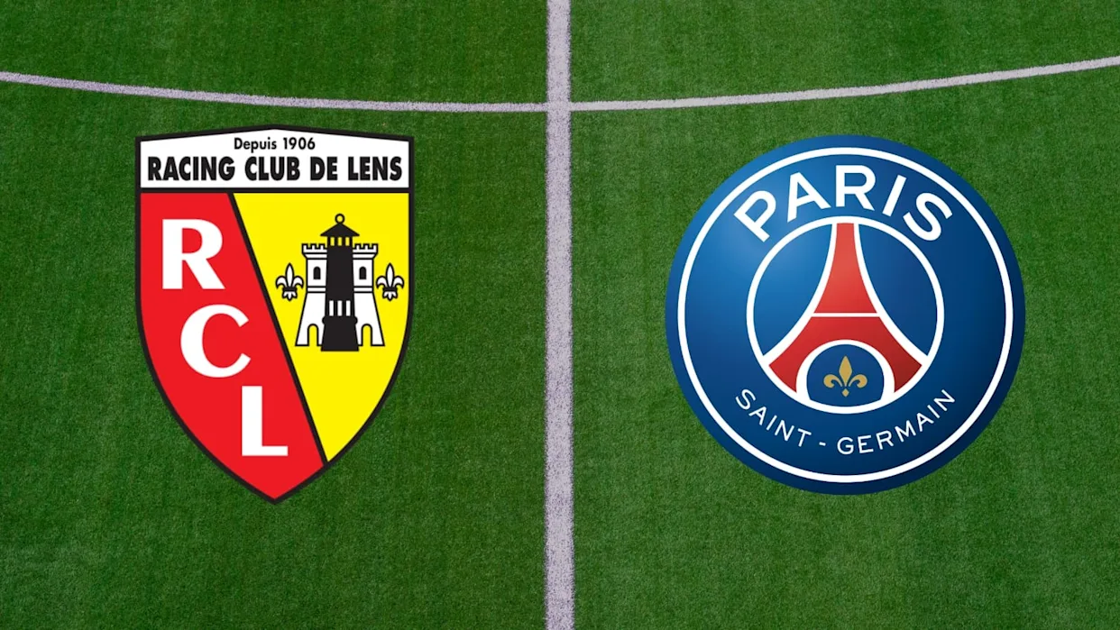 Lens vs PSG match scene
