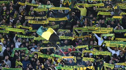 Nantes supporters facing Nice in January 2026